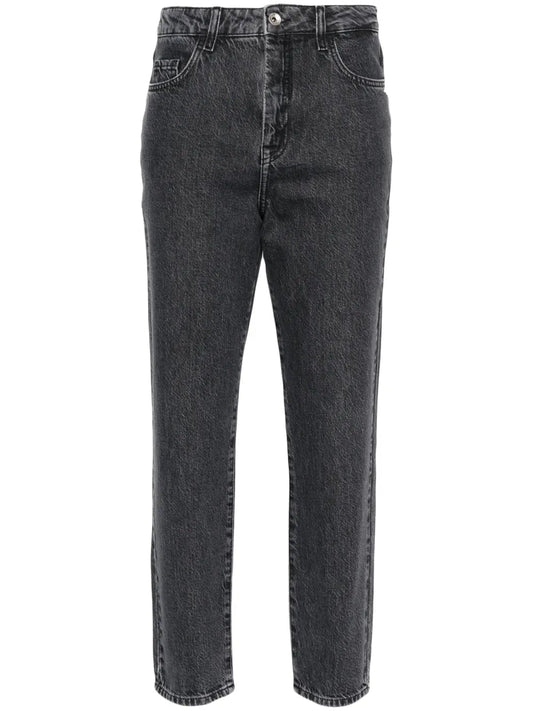 Logo-Plaque Jeans