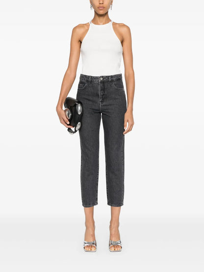 Logo-Plaque Jeans