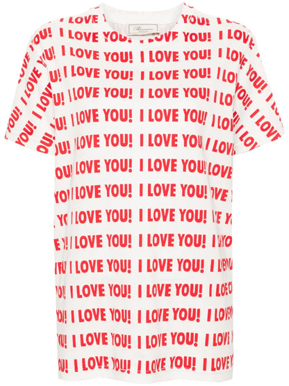 Slogan-Print T-Shirt