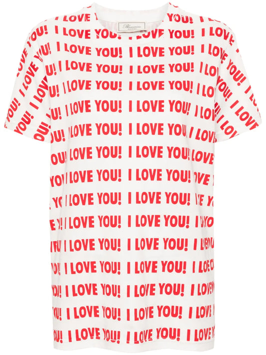 Slogan-Print T-Shirt