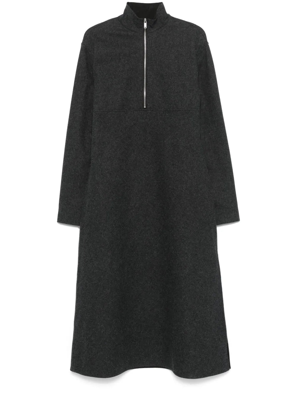 Virgin Wool Midi Dress