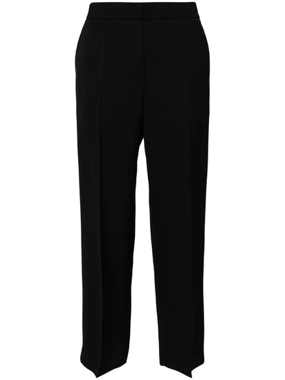 Straight-Leg High-Waist Trousers