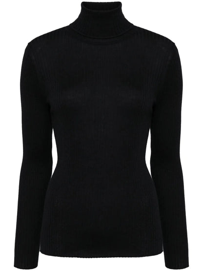 Roll-Neck Cashmere Sweater