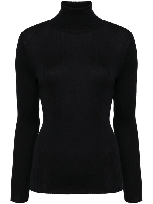 Roll-Neck Cashmere Sweater