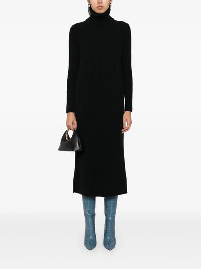 Cable-Knit Cashmere Dress