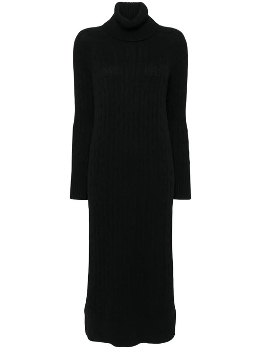 Cable-Knit Cashmere Dress