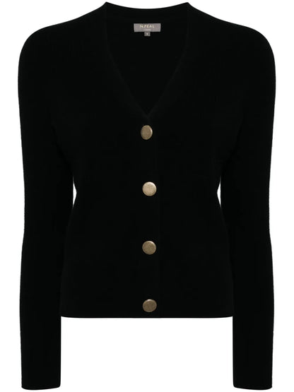 Rib V-Neck Cardigan