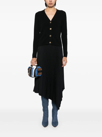 Rib V-Neck Cardigan