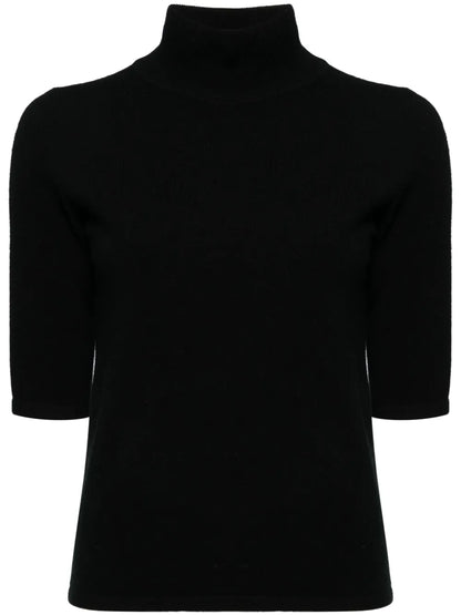 Mock-Neck Cashmere Jumper