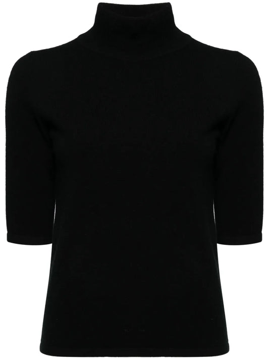Mock-Neck Cashmere Jumper