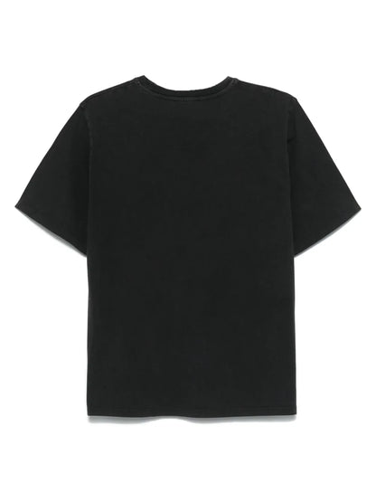 Washed Logo-Print T-Shirt