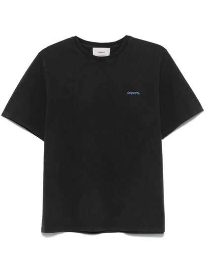 Washed Logo-Print T-Shirt