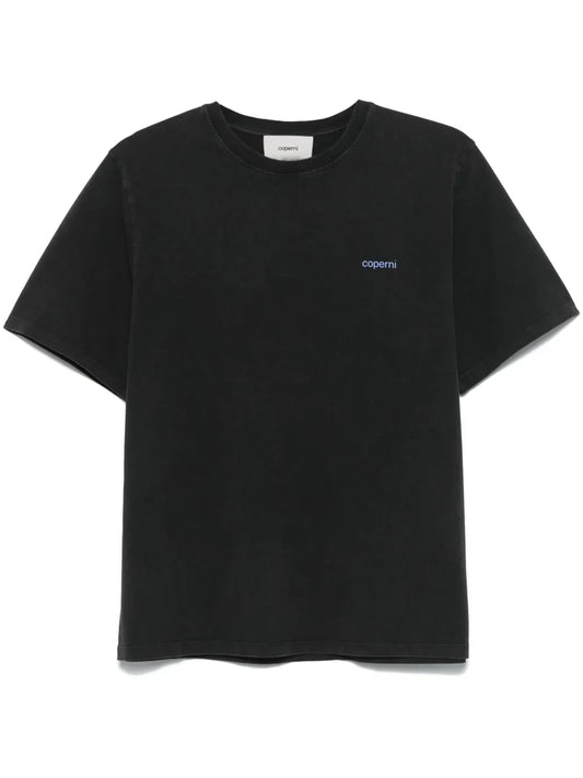 Washed Logo-Print T-Shirt