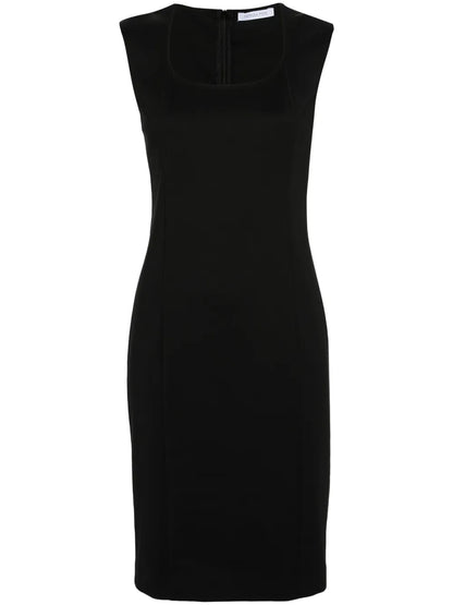 Fly-Motif Midi Dress