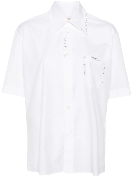 Logo-Embroidered Shirt