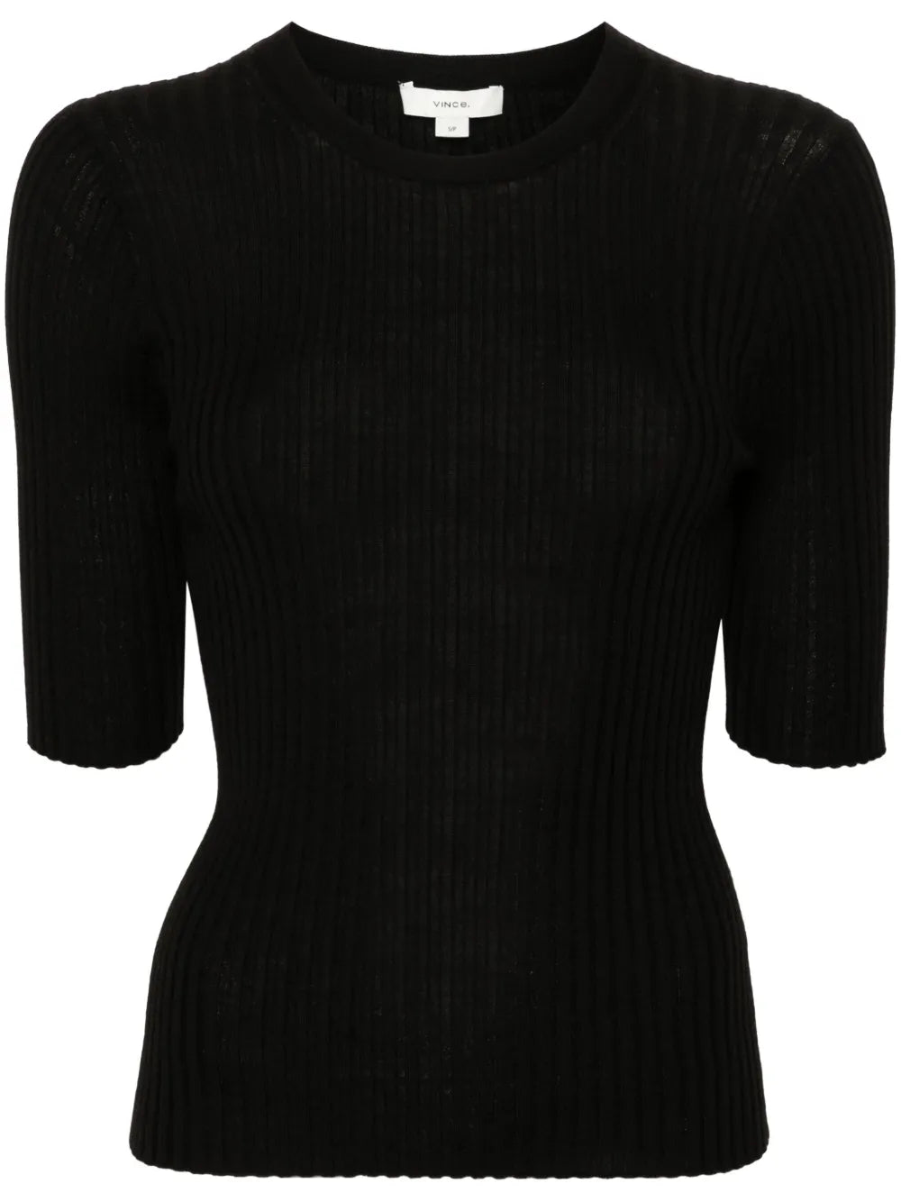Snap Elbow-Sleeve Top