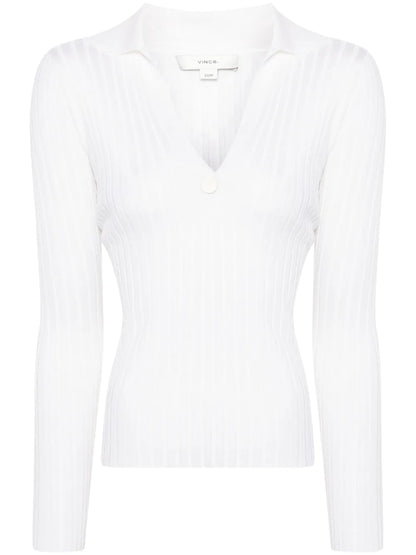 Snap Polo Sweater