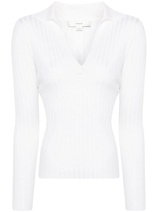 Snap Polo Sweater
