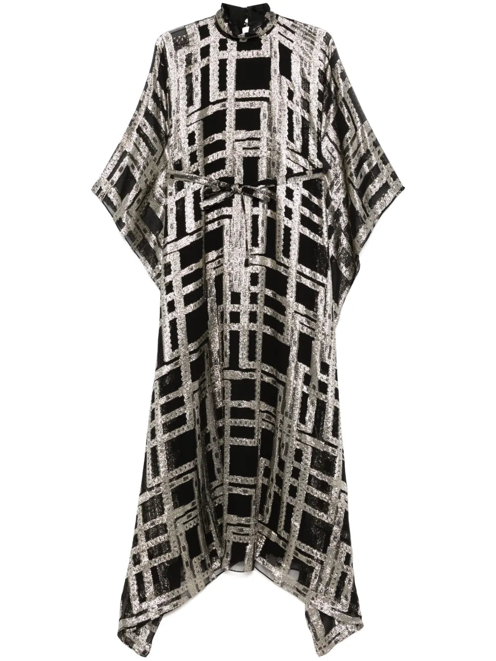 Checked Maxi Dress
