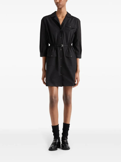 Poplin Mini Dress