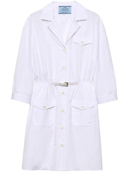 Poplin Mini Dress