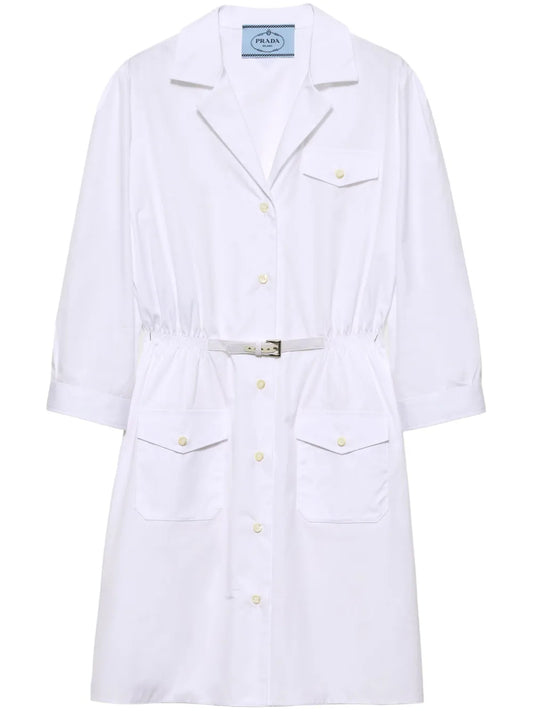 Poplin Mini Dress