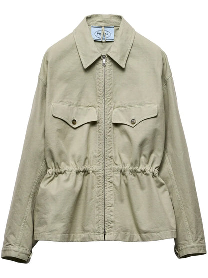 Cotton Blouson Jacket