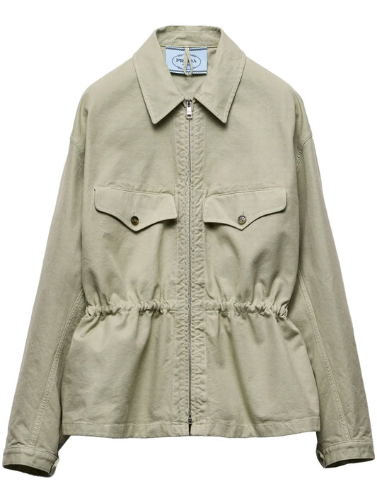 Cotton Blouson Jacket