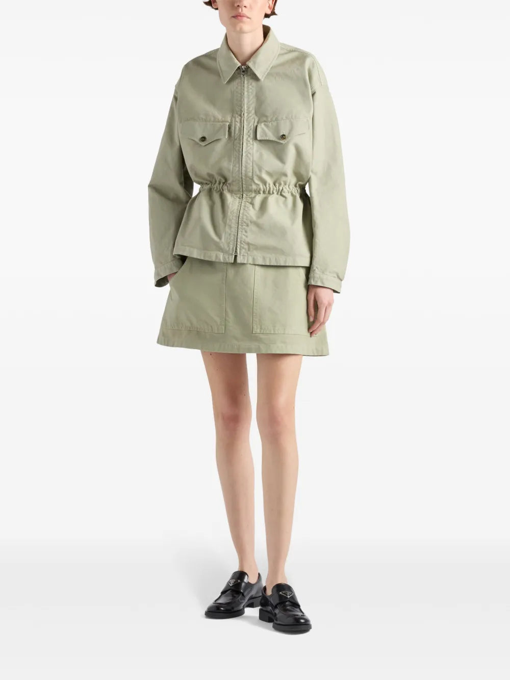 Cotton Blouson Jacket