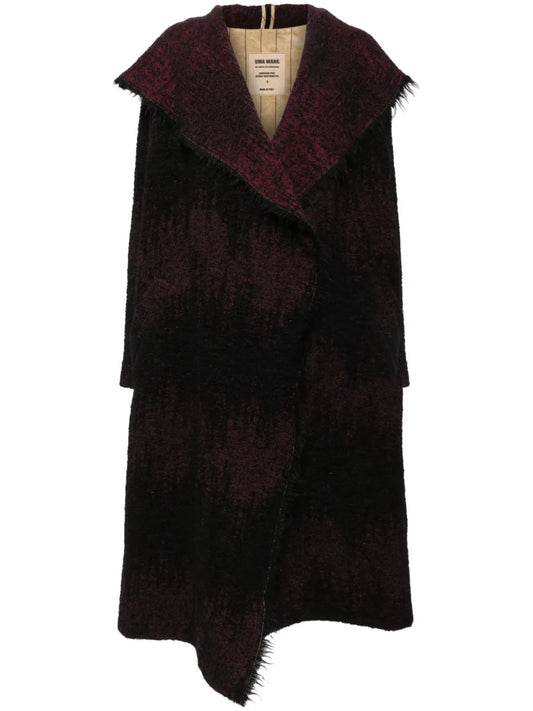 Hooded Single-Breasted Coat