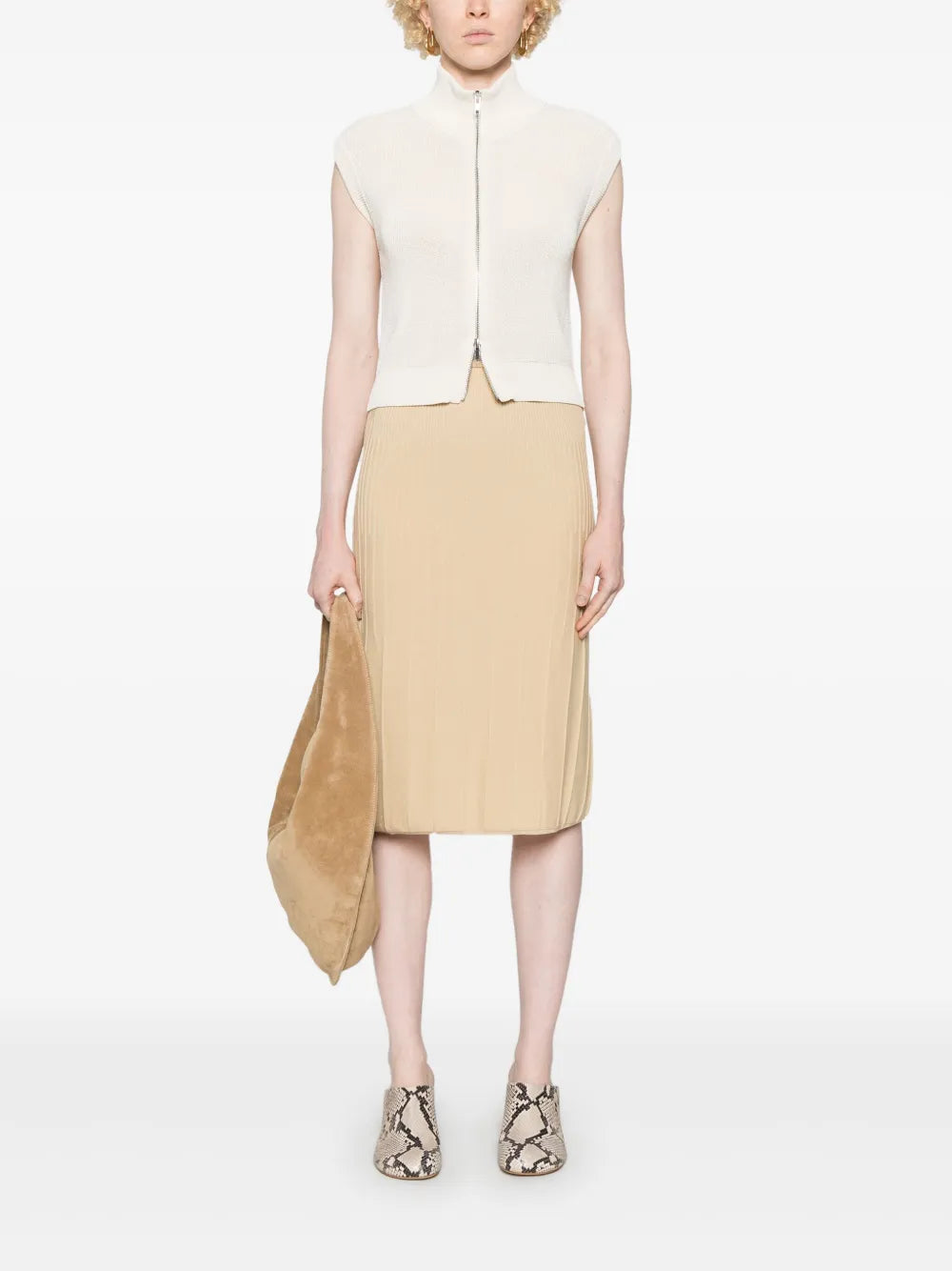 Merino Midi Skirt