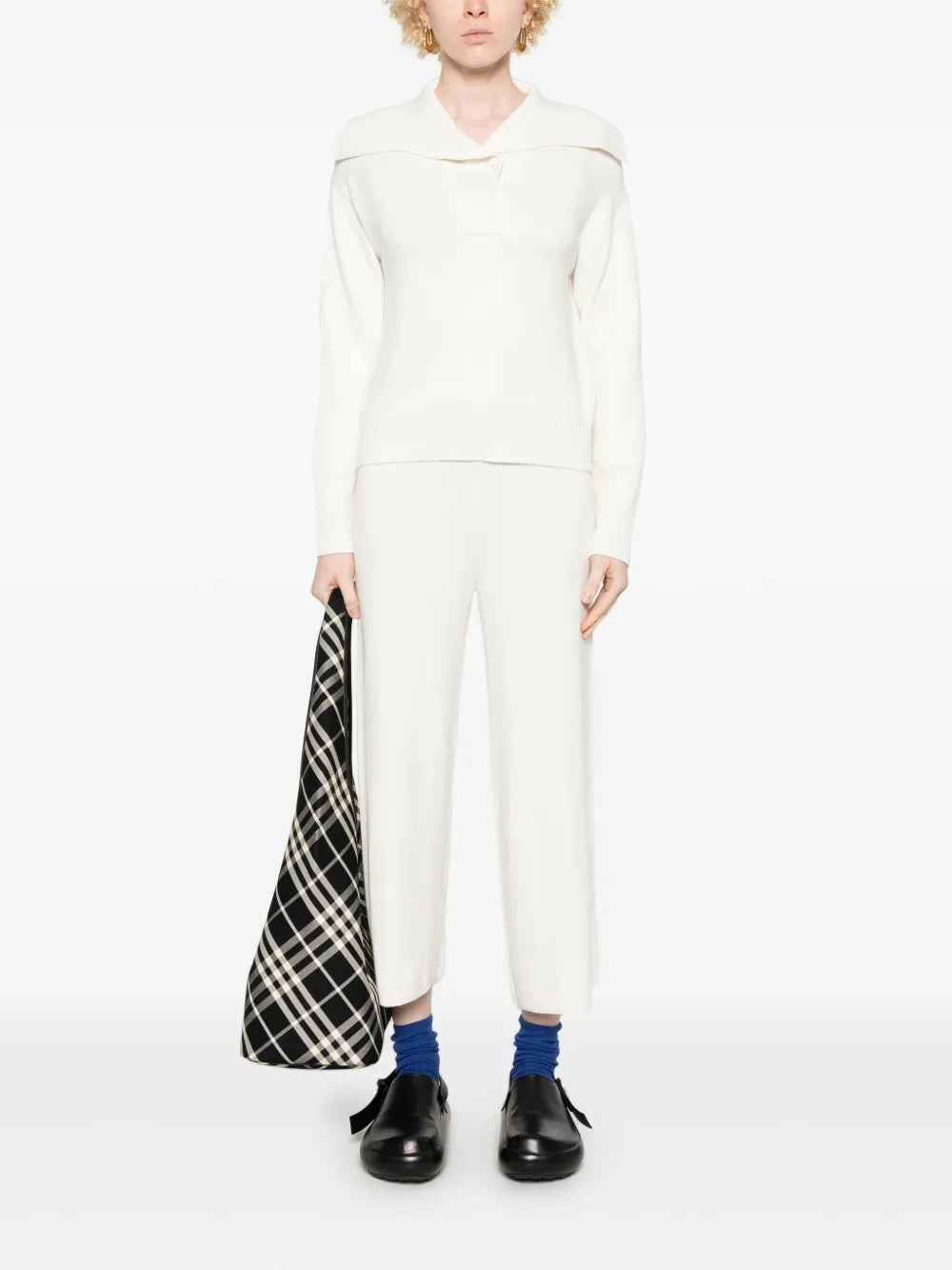 Knitted Polo Sweater