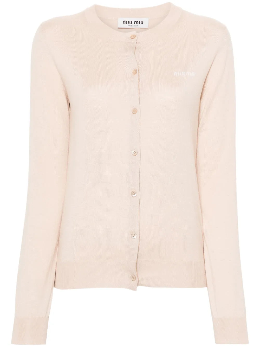 Logo-Intarsia Cardigan
