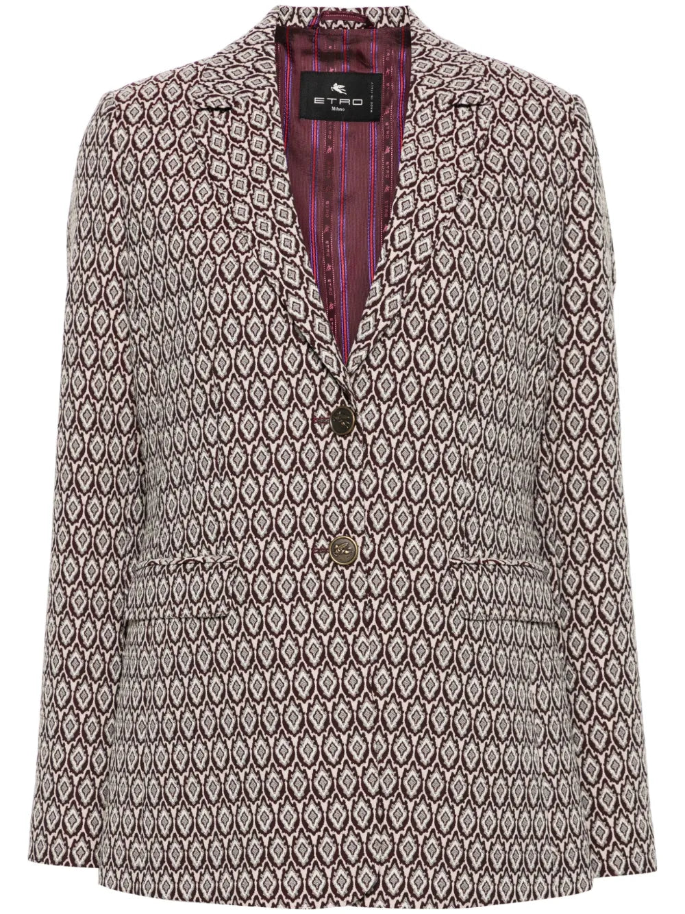 Jacquard Blazer