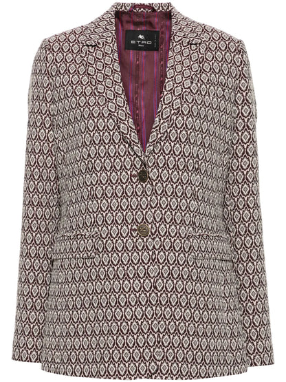 Jacquard Blazer