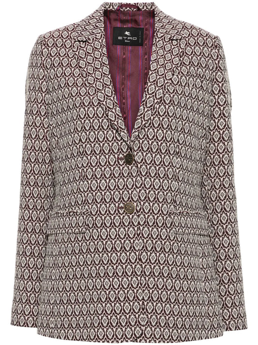 Jacquard Blazer