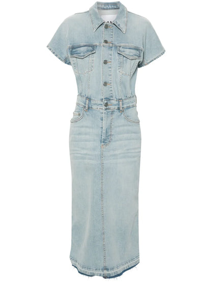 Denim Midi Dress
