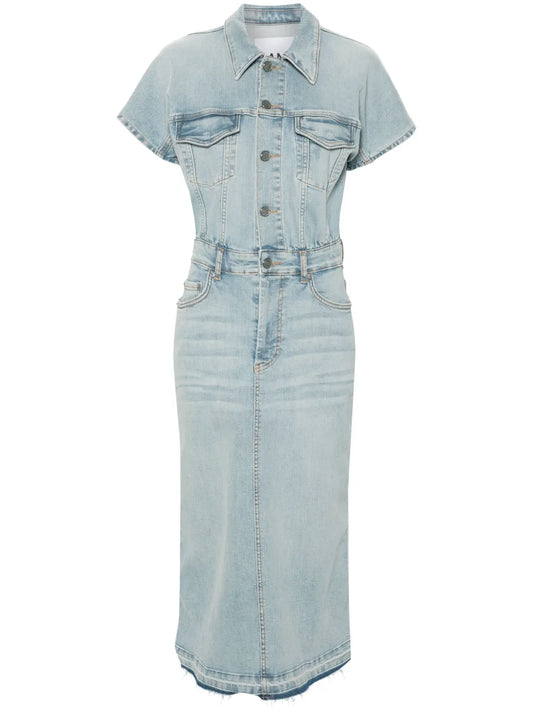 Denim Midi Dress