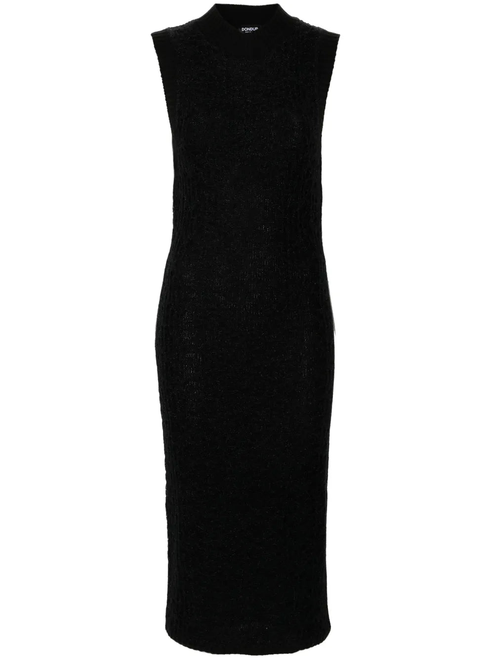 Logo-Plaque Midi Dress