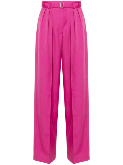 Pleat-Detail Trousers