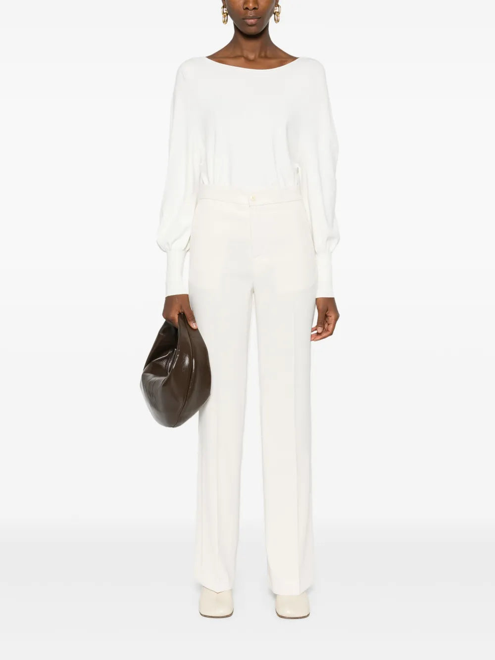 Straight-Leg Trousers