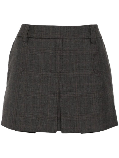 Logo-Patch Mini Skirt
