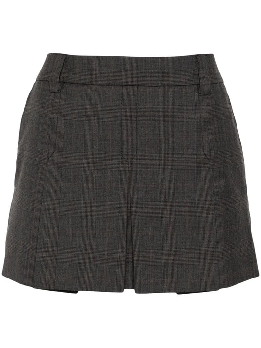 Logo-Patch Mini Skirt