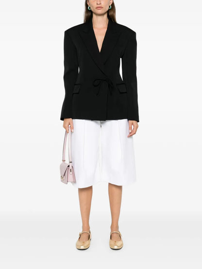 Bow-Embellished Blazer