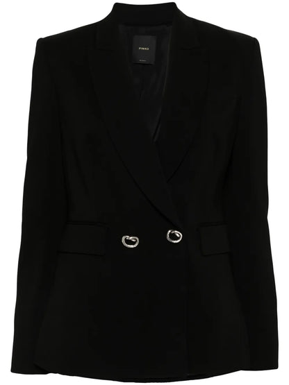 Metal-Buttons Cady Blazer