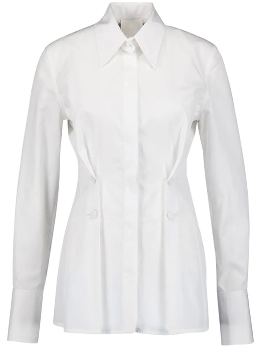 Long-Sleeved Cotton Shirt