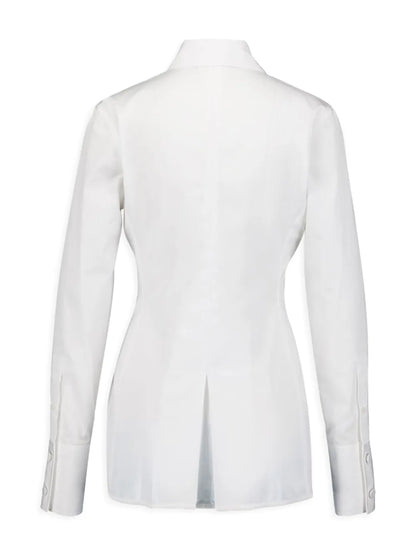 Long-Sleeved Cotton Shirt