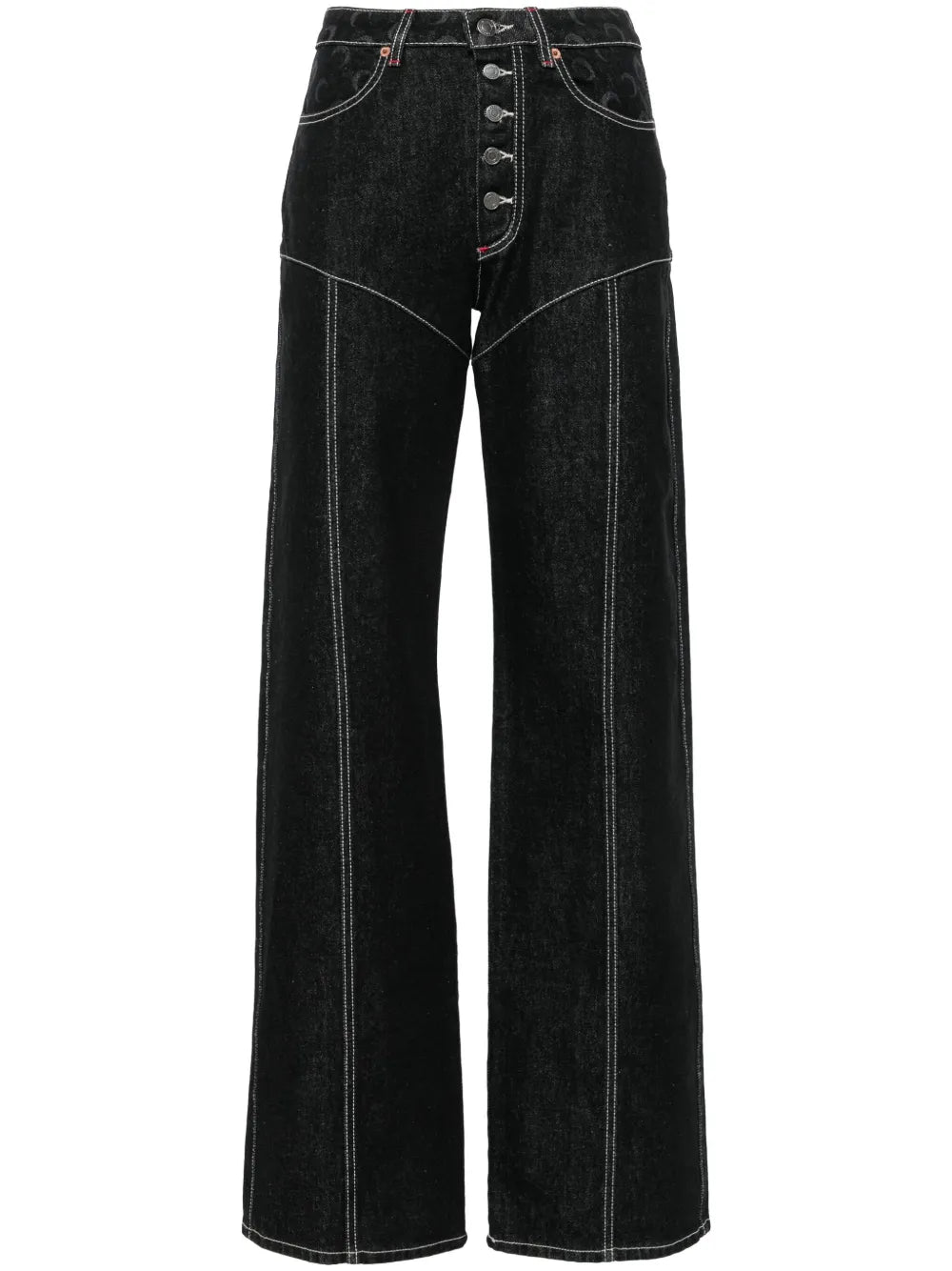 Moon Laser Flared Jeans