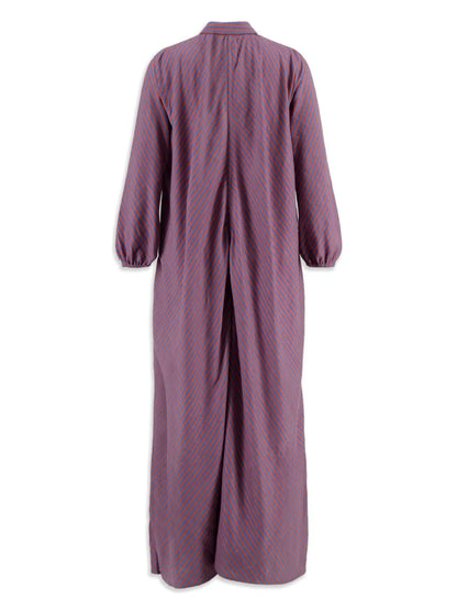 Life Striped Cotton Maxi Dress