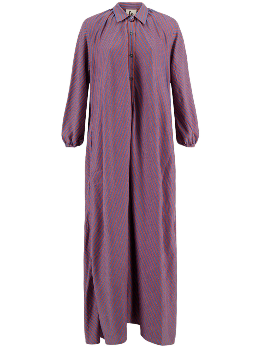Life Striped Cotton Maxi Dress